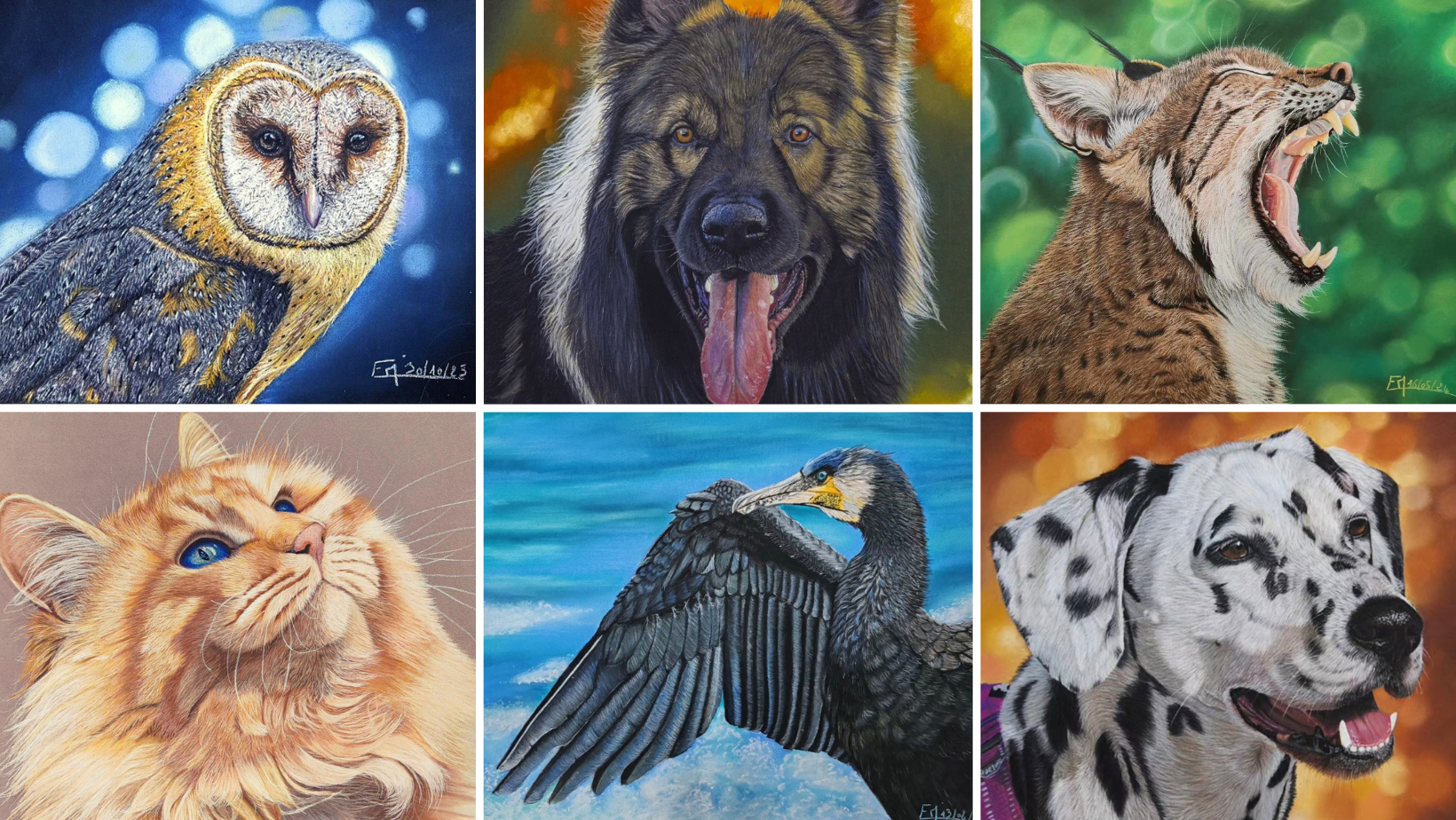 Photo de couverture Erell Pastel Animalier