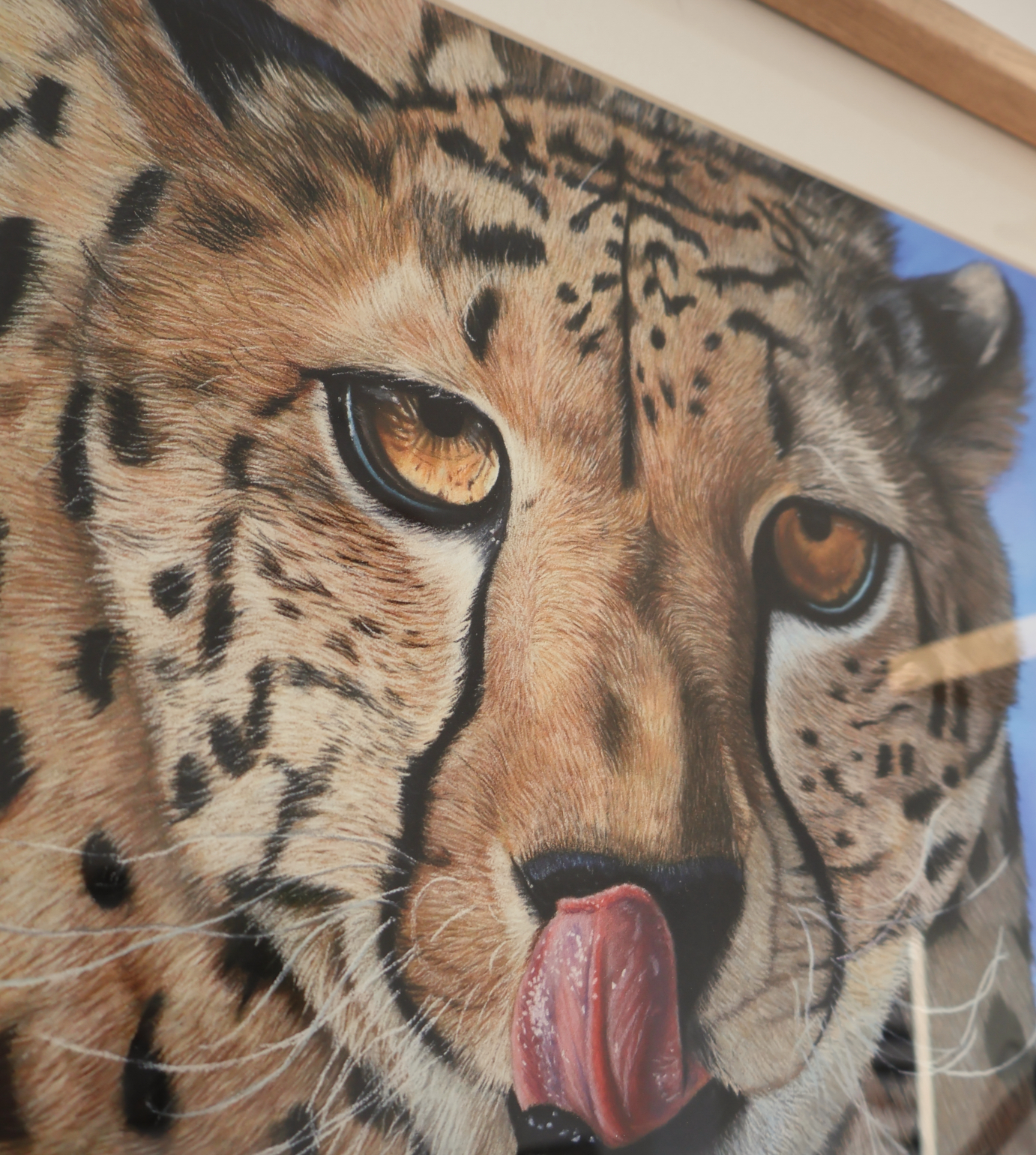 Tirage d'art "La Faim au Ventre", 40x30cm, 60€